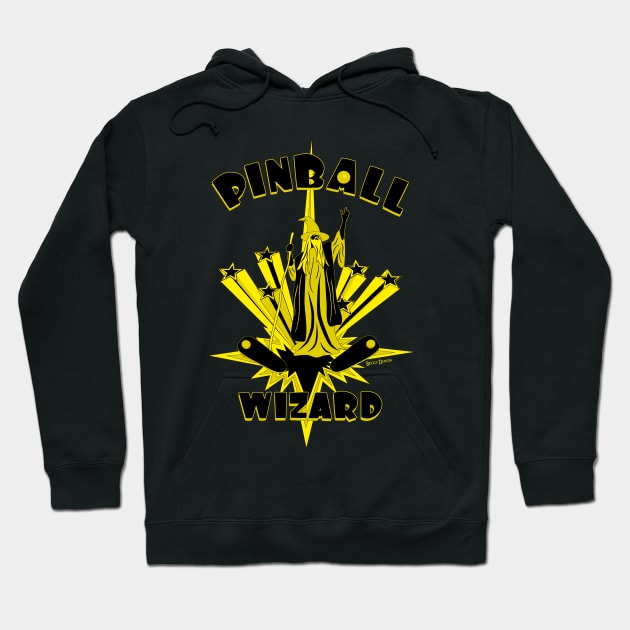 Pinball Wizard Hoodie by BeckyDoyon